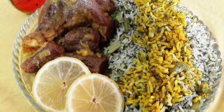 دستور پخت باقالی پلو با گوشت
